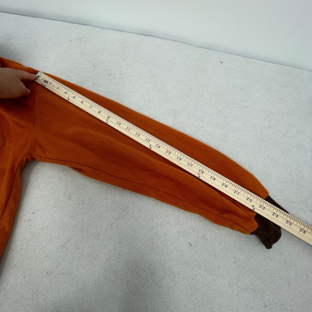 Disney The Lion King Scar Fleece Union Suit Pajamas Orange Black SM Costume - Picture 8 of 13